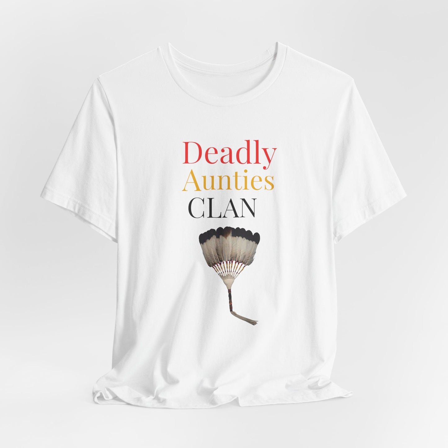 Copy of Deadly Aunties Clan - Blackfoot Ledger Art - by Teague WestWolf GoodVoice - Unisex Tee