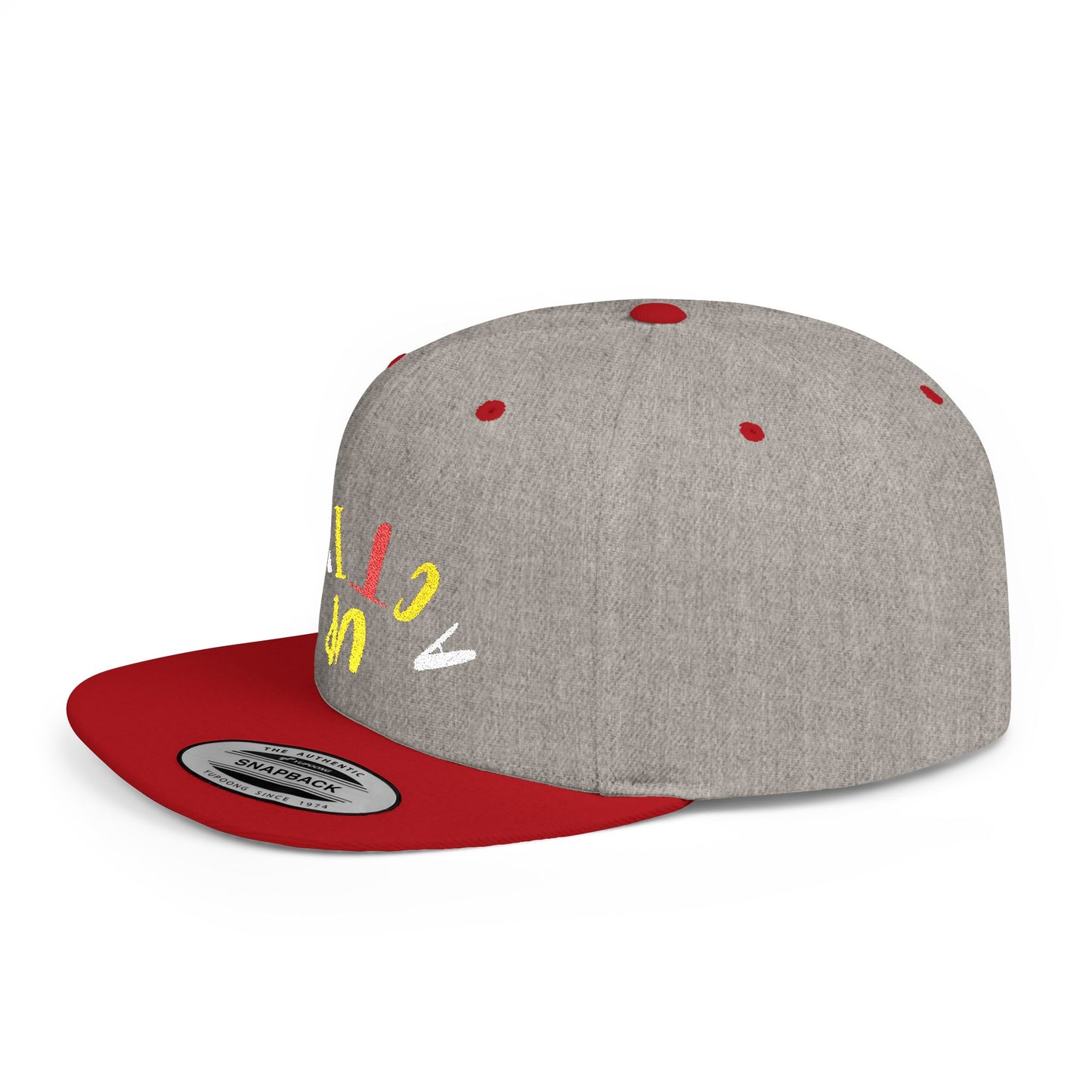 Acting Up Embrodered TGV - Flat Bill Snapback