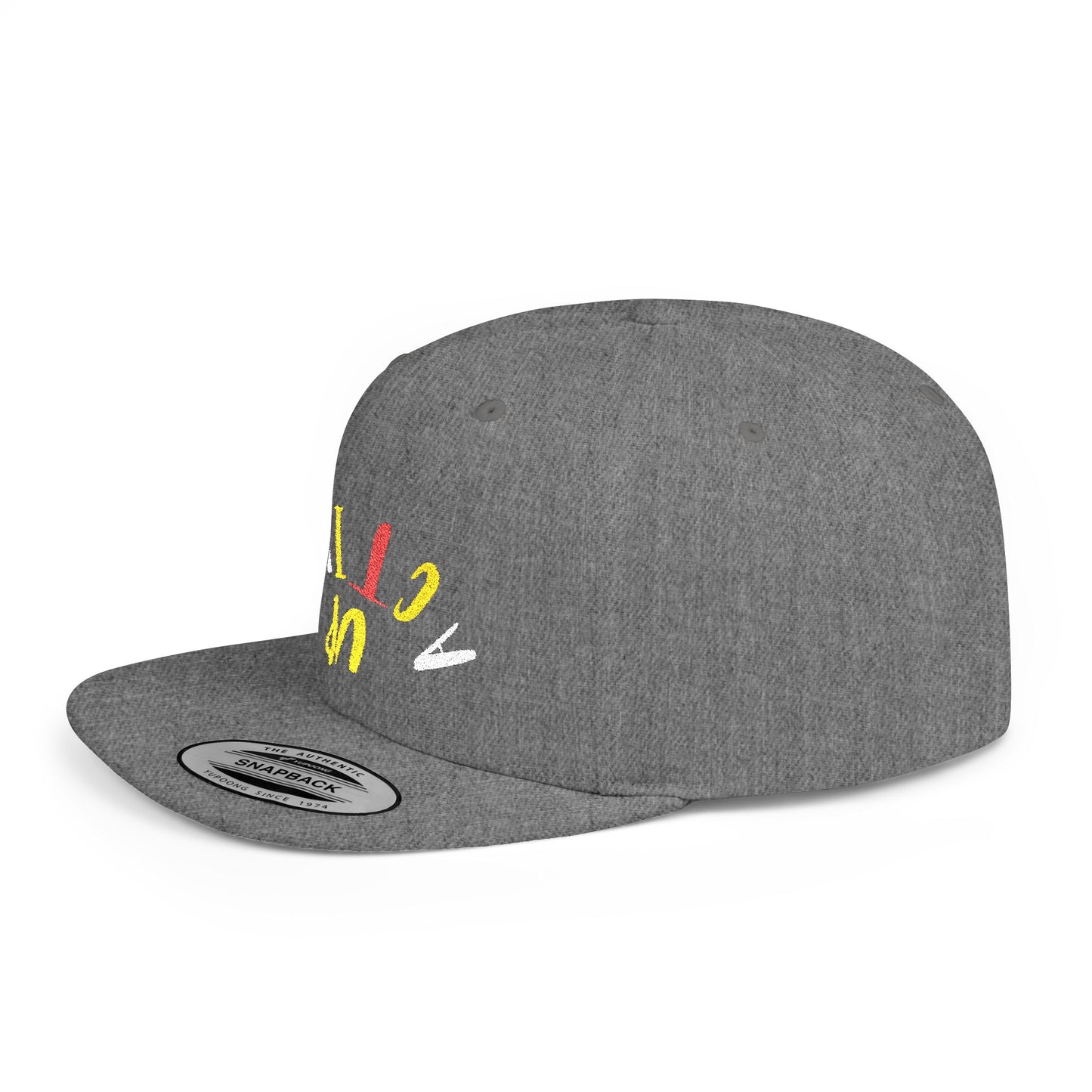 Acting Up Embrodered TGV - Flat Bill Snapback