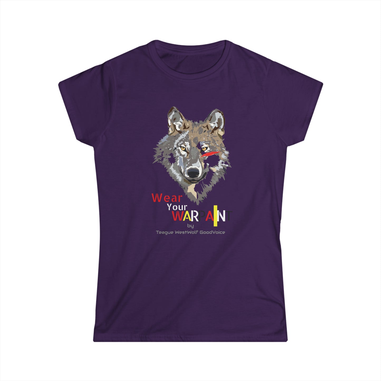 Wear Your WarPaint- Makoyi Edition - Women's Softstyle Tee