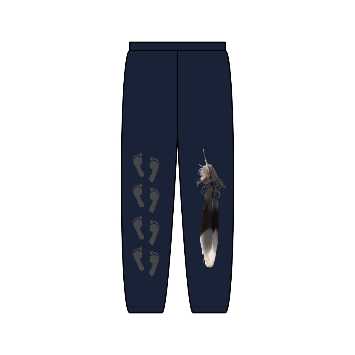 Kiyo Vertical Logo Sweatpants — Minimal Streetwear Joggers