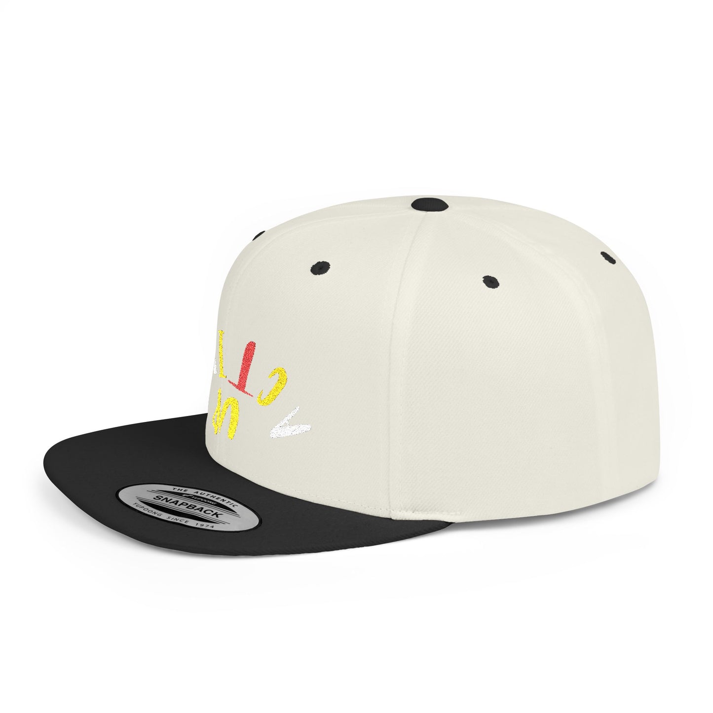 Acting Up Embrodered TGV - Flat Bill Snapback