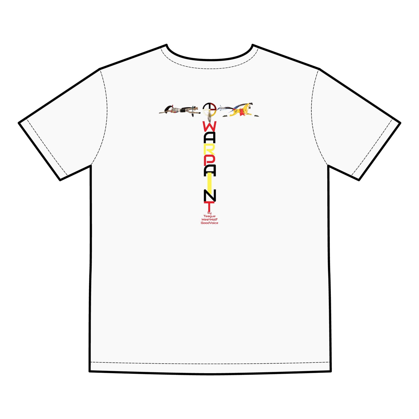 406WholeSale - ASColour5051 - ChiefJosephFront- WarPaint Back - Men's Basic Tee