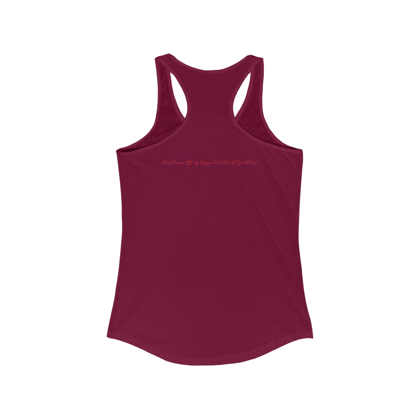 Go Smudge Your Self - Medicine Wheel - Women's Ideal Racerback Tank