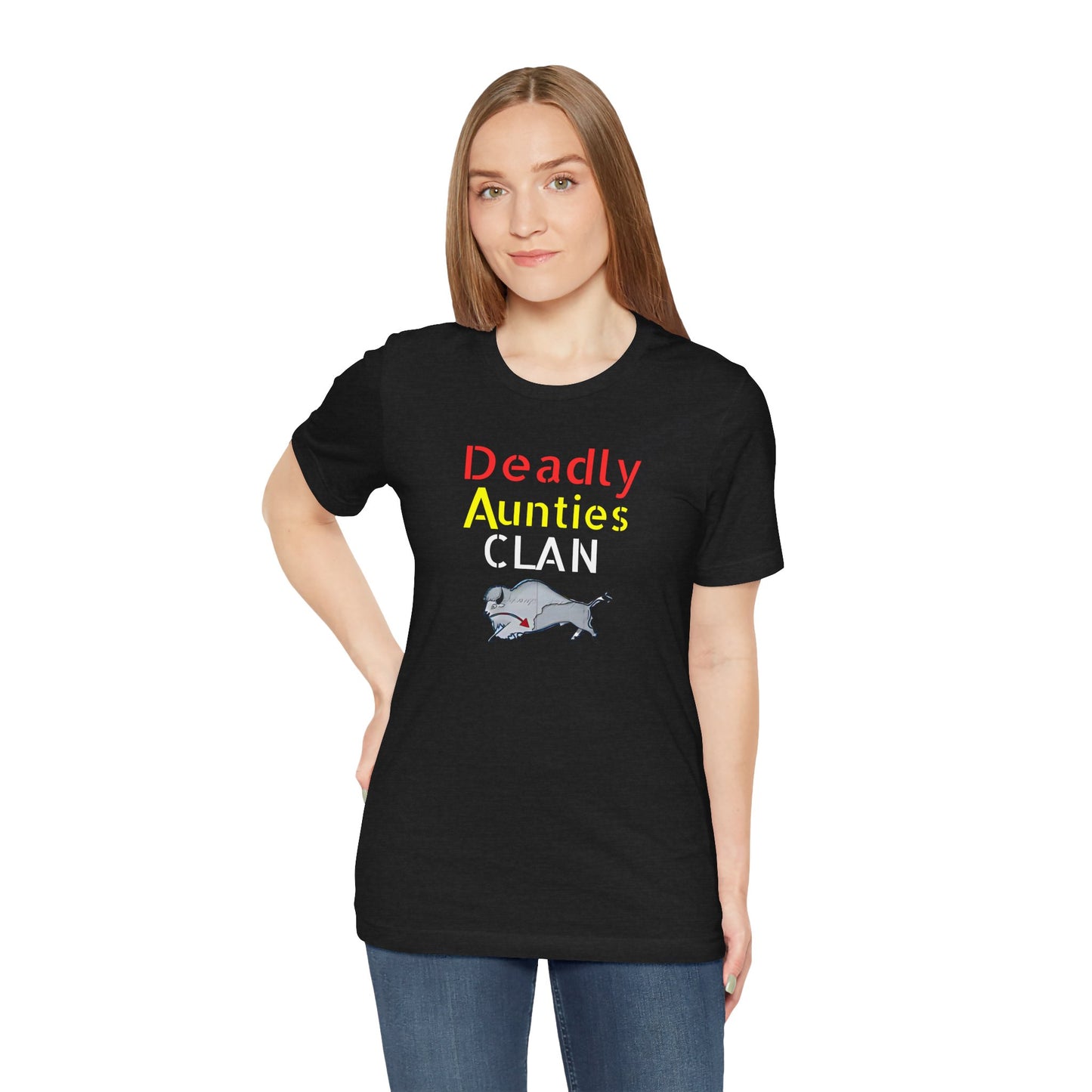 Deadly Aunties Clan by Teague WestWolf GoodVoice - Unisex Tee