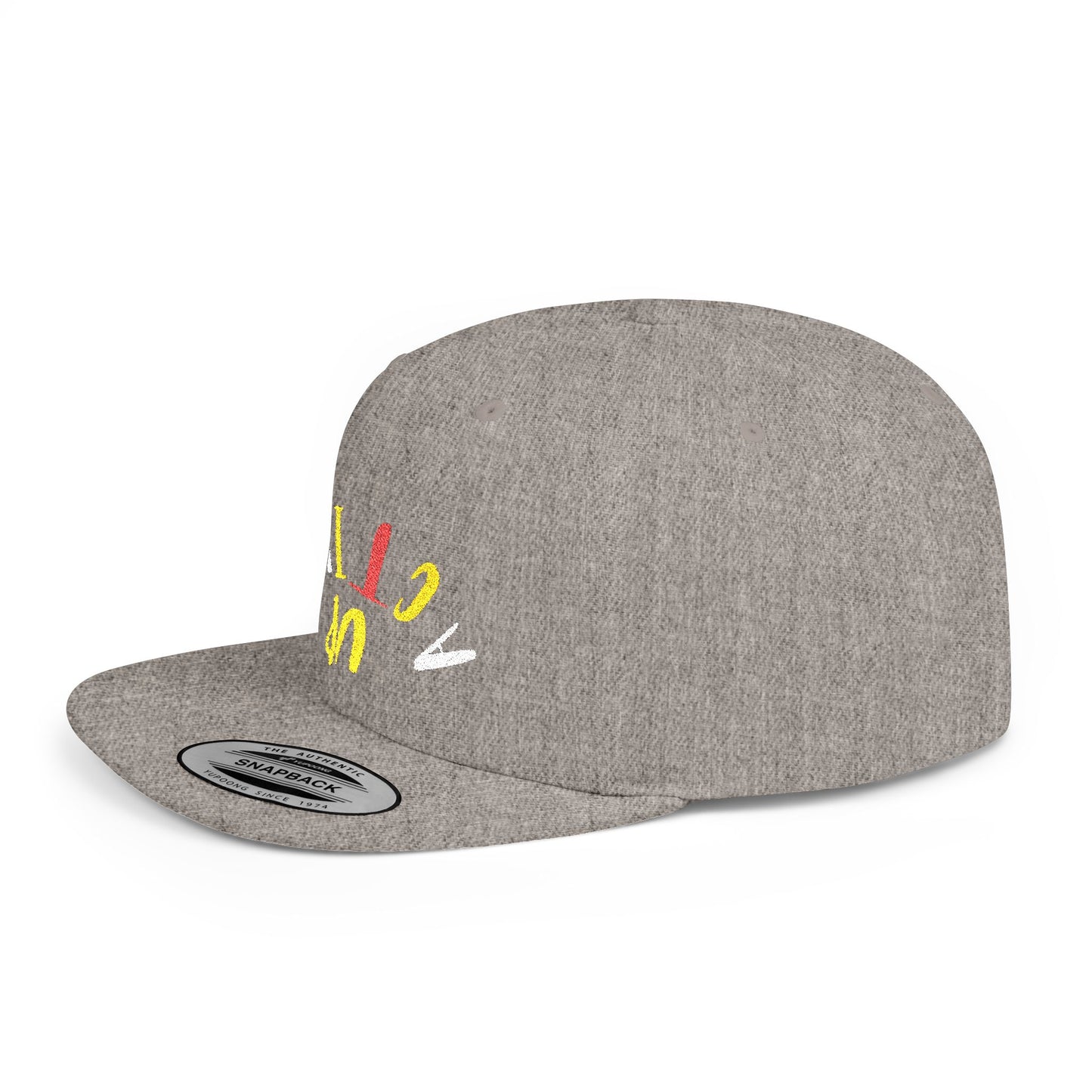 Acting Up Embrodered TGV - Flat Bill Snapback