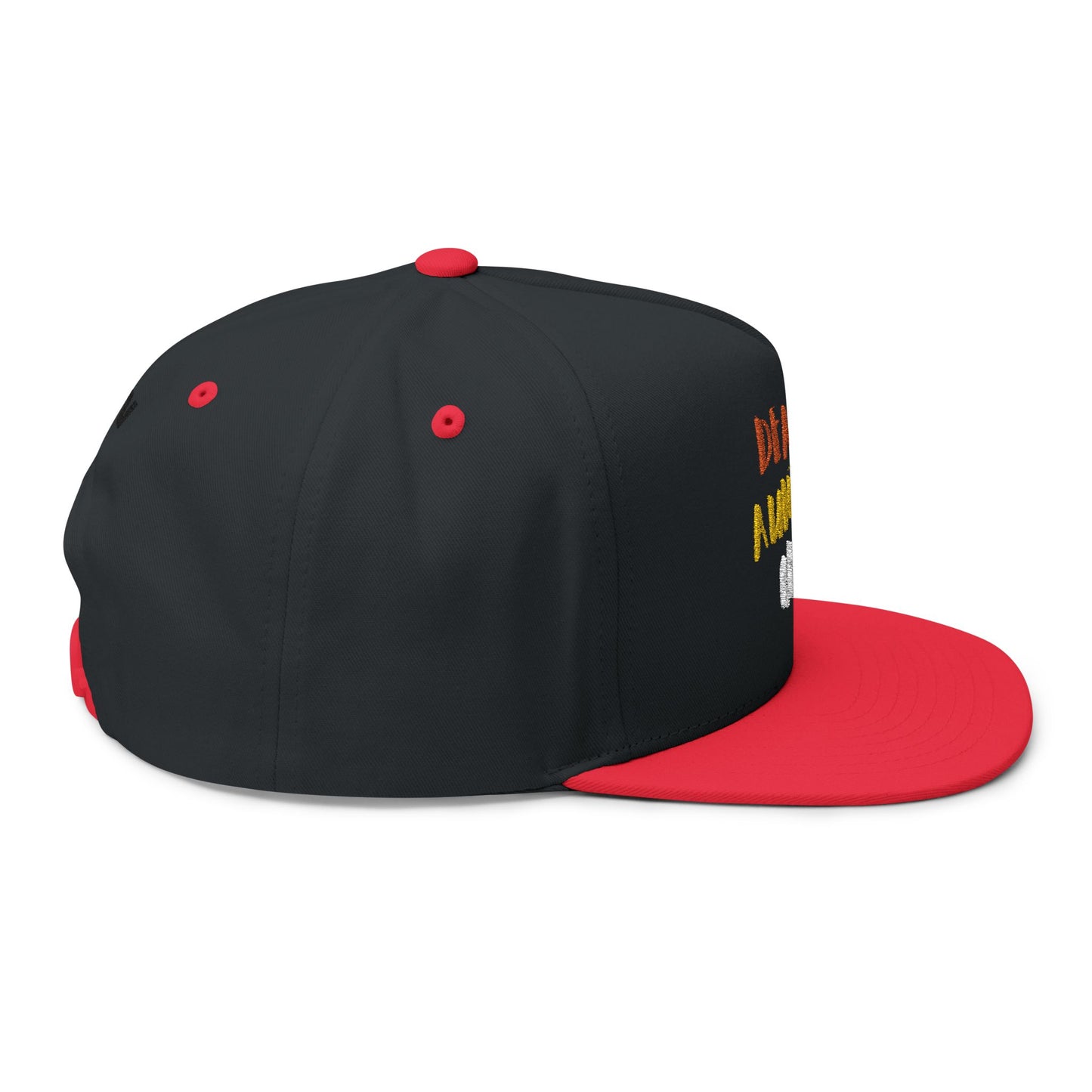 Flat Bill Cap — "Deadly Aunties Clan" Embroidered Snapback Hat