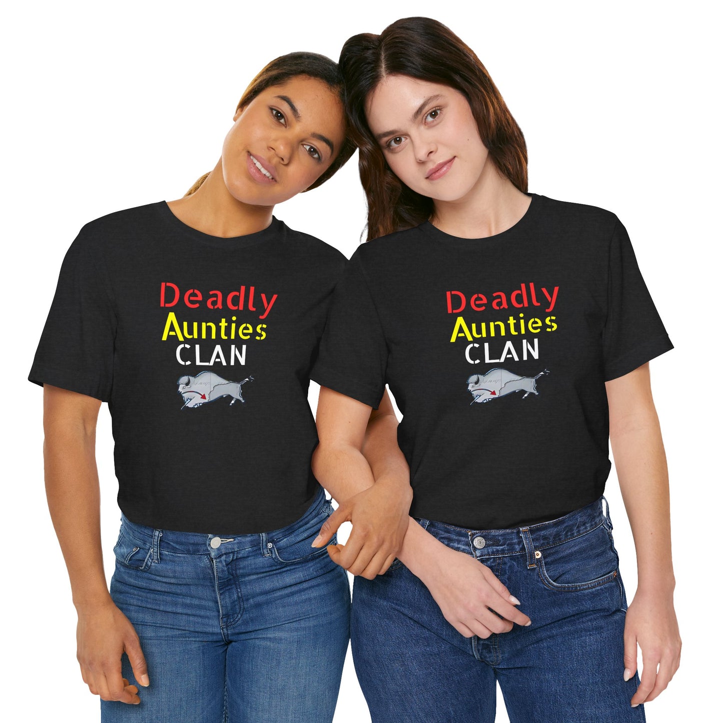 Deadly Aunties Clan by Teague WestWolf GoodVoice - Unisex Tee