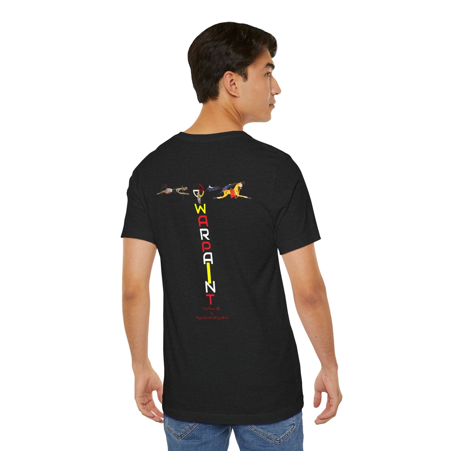 406WholeSale - Deadly Aunties Clan - Eagle Feather Fan - by Teague WestWolf GoodVoice - Unisex Tee