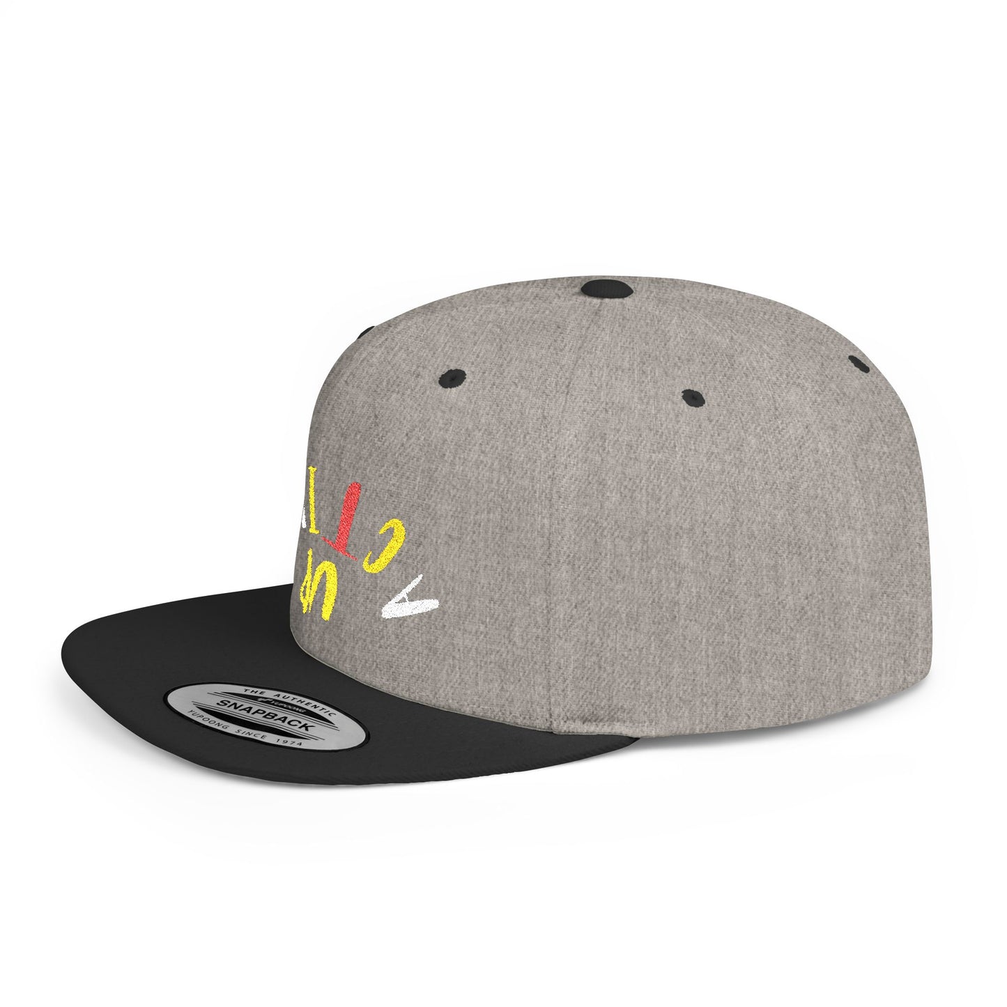 Acting Up Embrodered TGV - Flat Bill Snapback