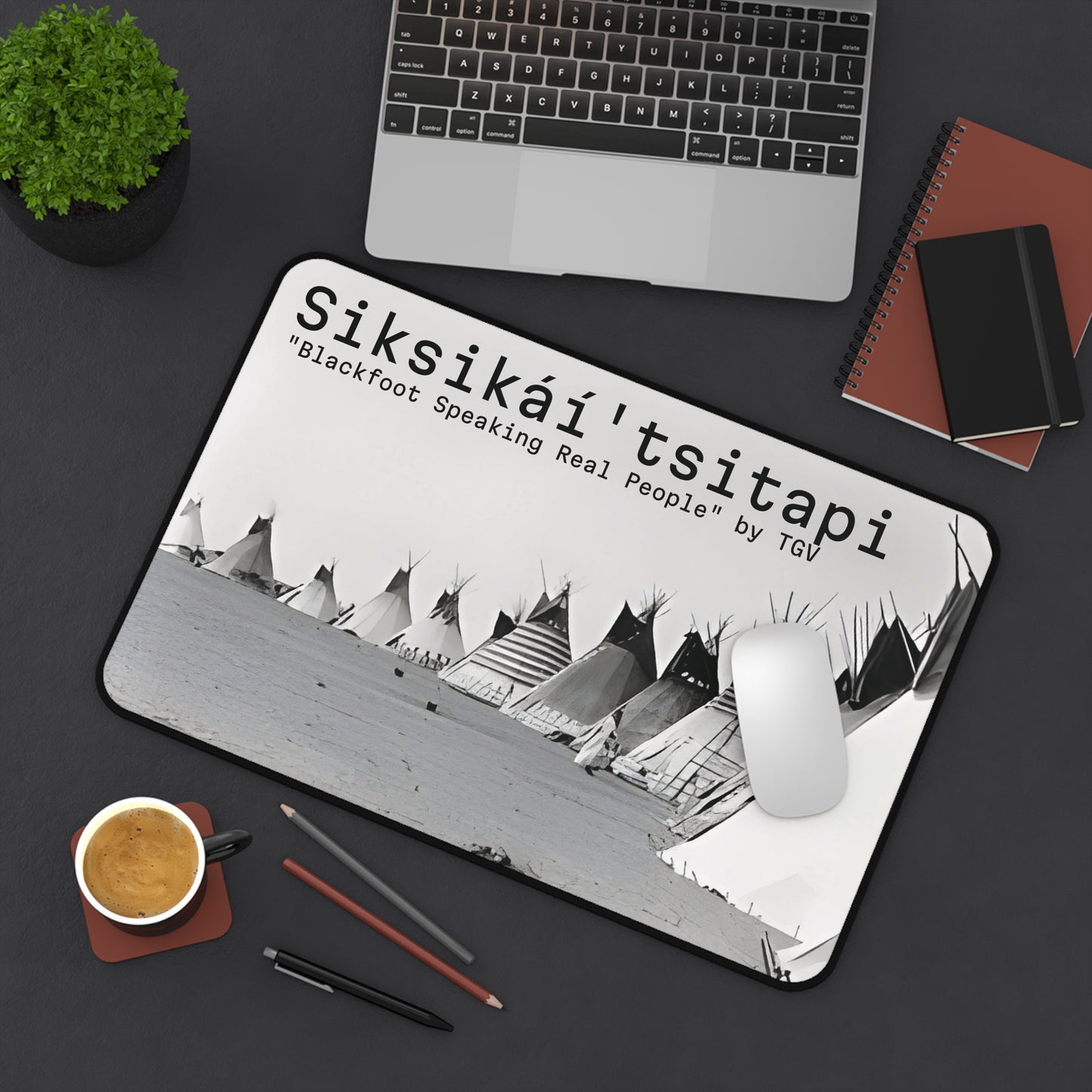 Blackfoot Camp - Desk Mat