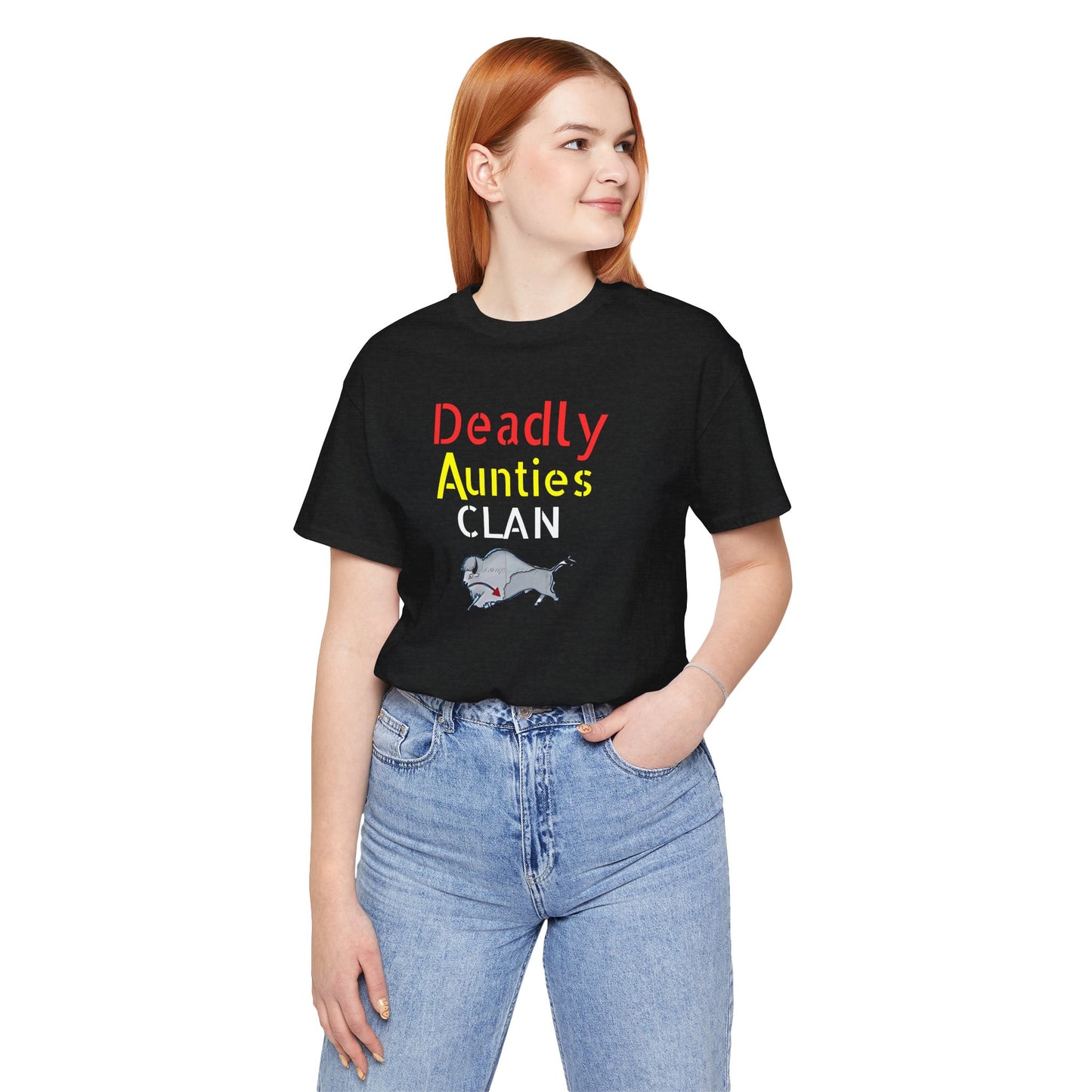 Deadly Aunties Clan by Teague WestWolf GoodVoice - Unisex Tee