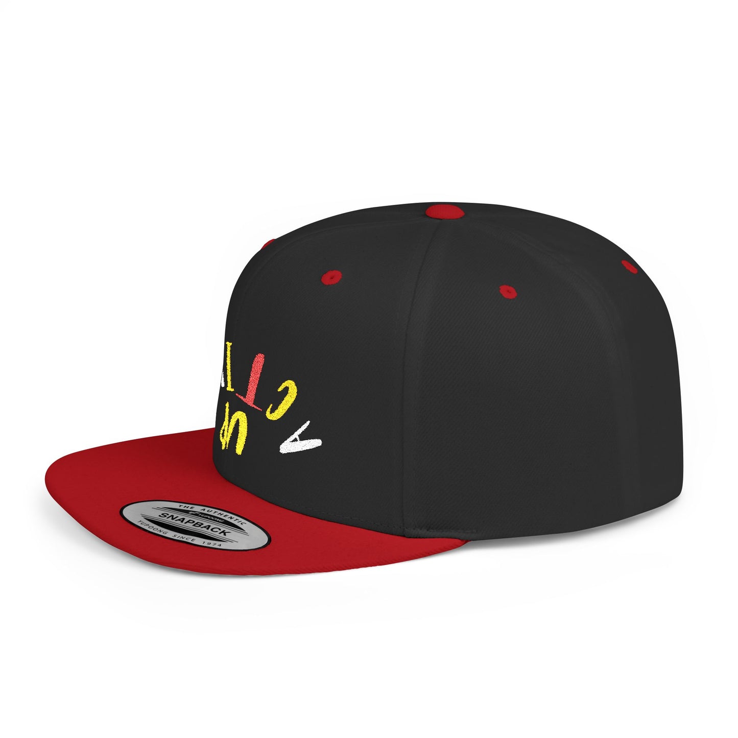 Acting Up Embrodered TGV - Flat Bill Snapback
