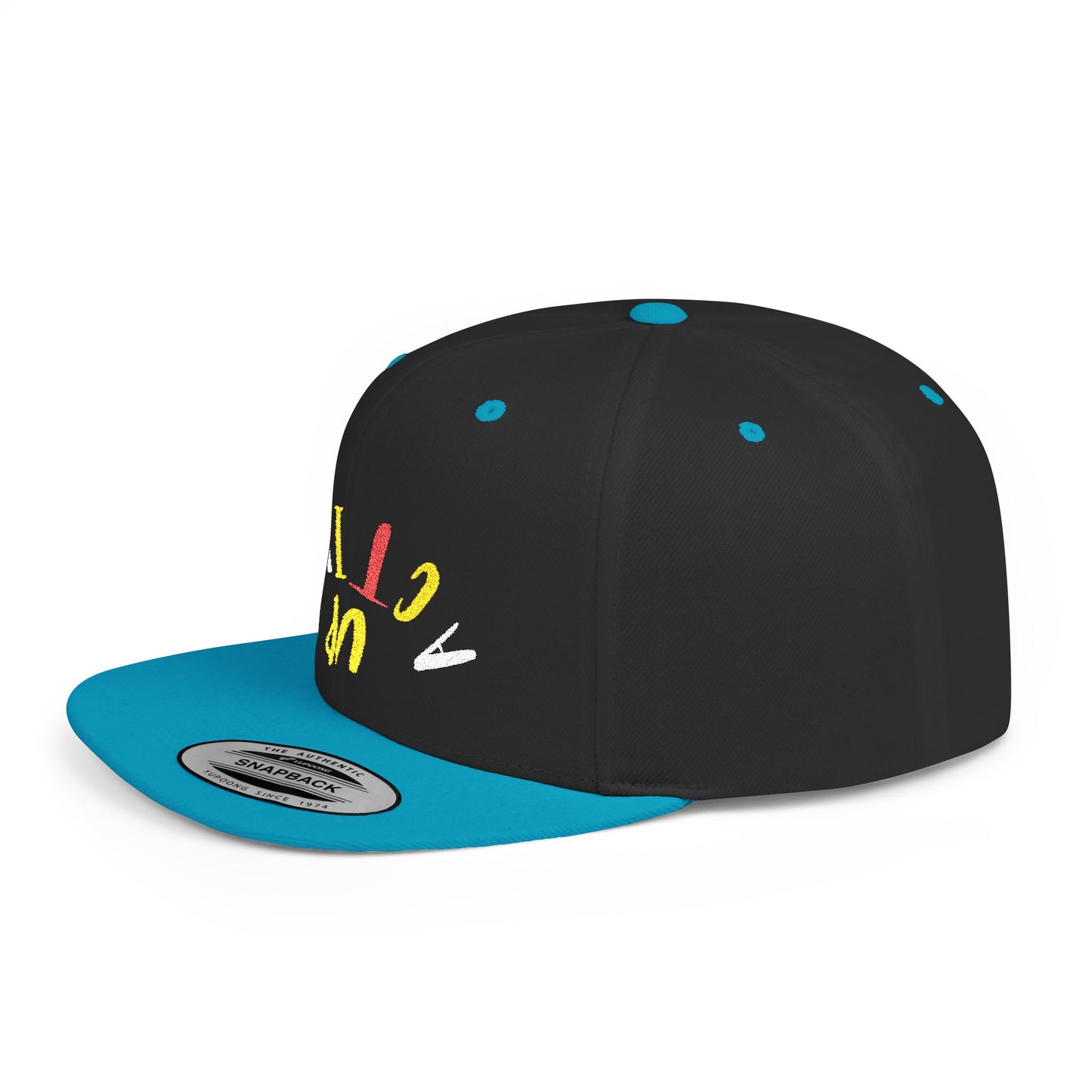 Acting Up Embrodered TGV - Flat Bill Snapback