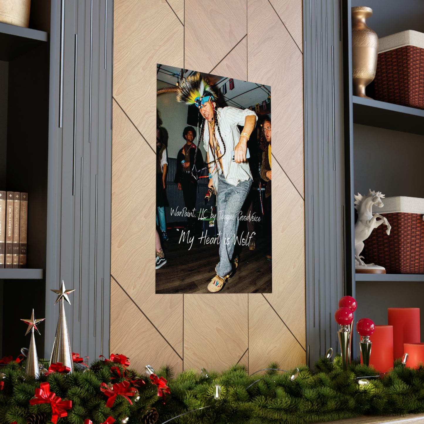 Teague WestWolf GoodVoice - Matte Vertical Posters "My Heart is Wolf"