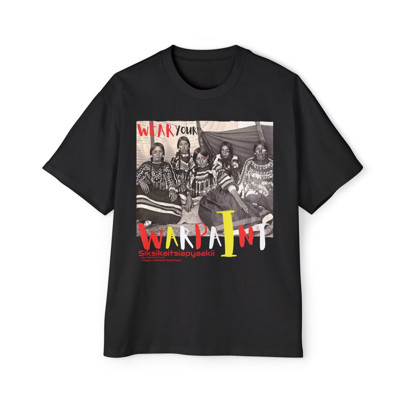406WholeSale - AS5080(OverSized) -WomanFRONTManBACK - Men's Heavy Oversized Tee