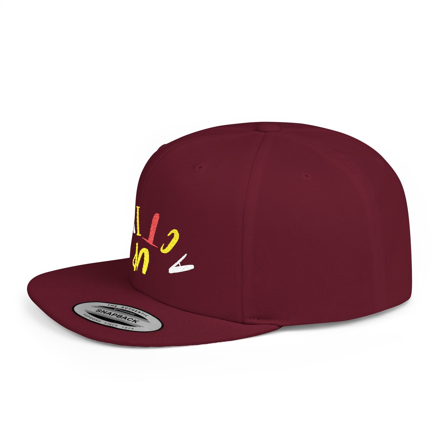 Acting Up Embrodered TGV - Flat Bill Snapback