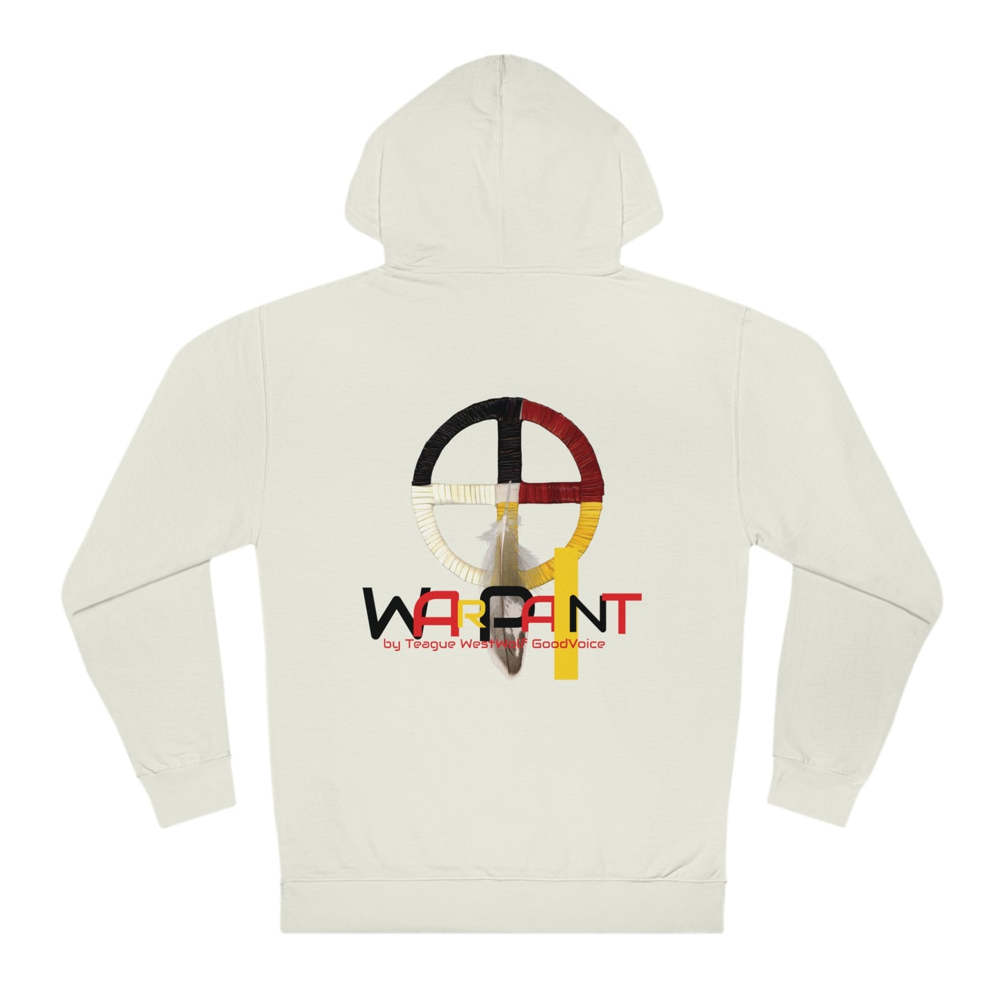 Native American Indigenous Made Blackfoot Tribe Go Smudge YourSelf Medicine Wheel - Unisex Hooded Sweatshirt