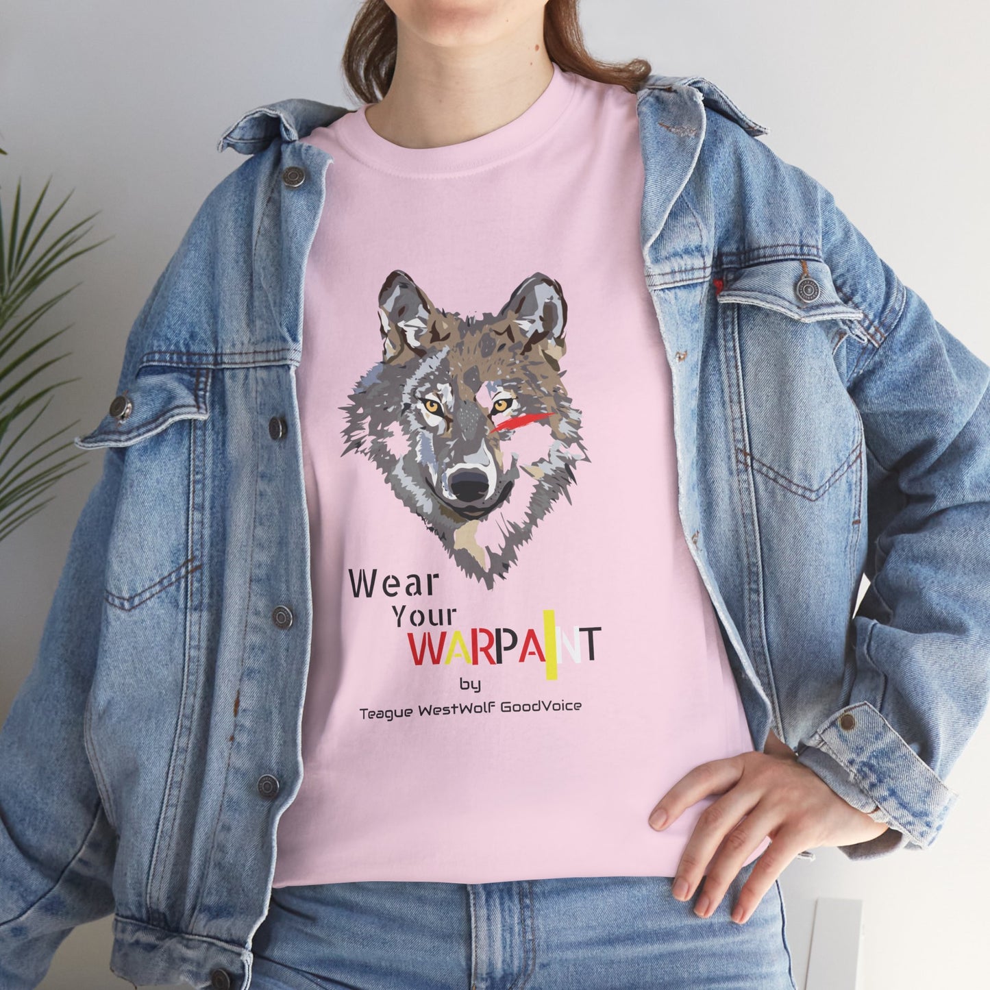 Wear Your WarPaint Wolf Tee