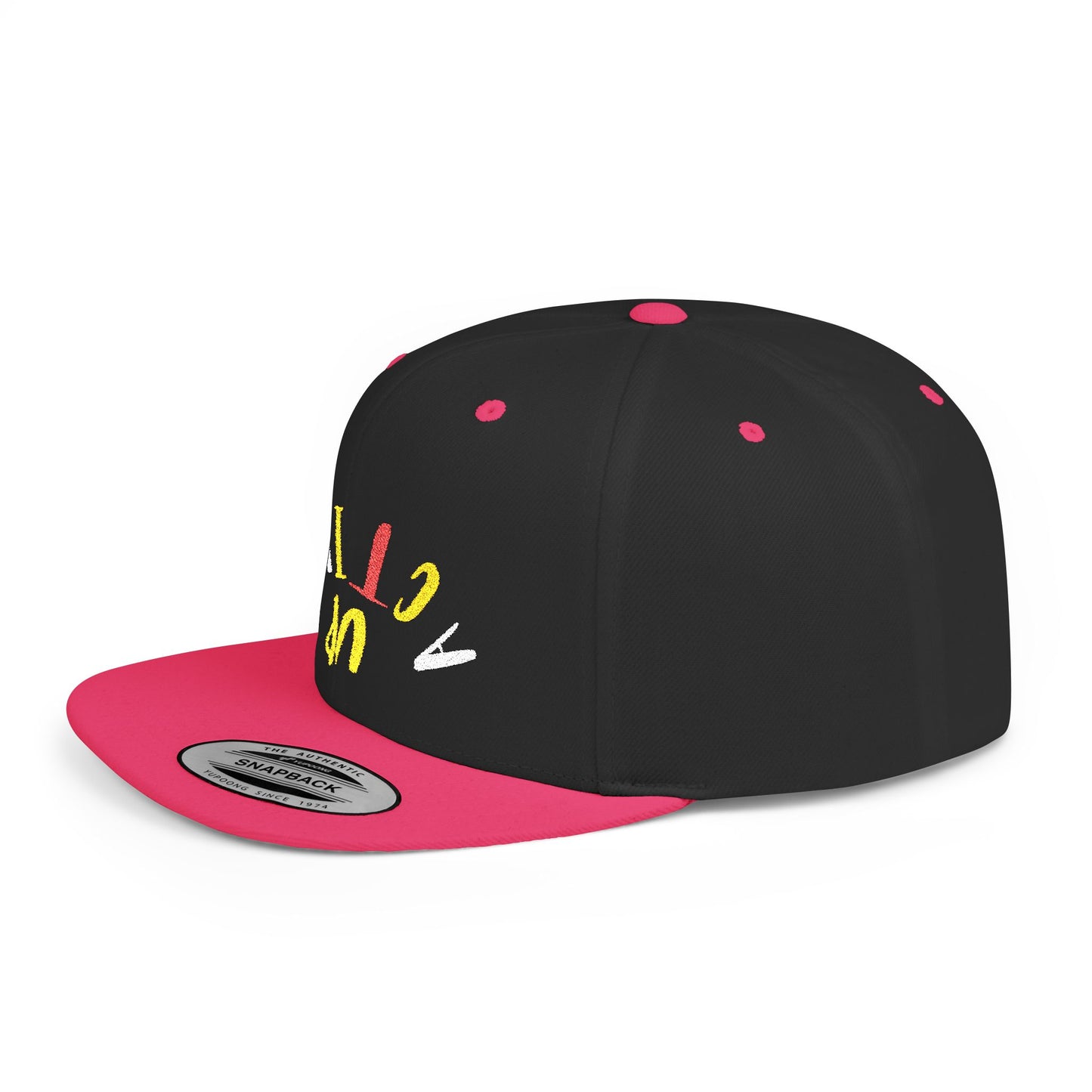 Acting Up Embrodered TGV - Flat Bill Snapback