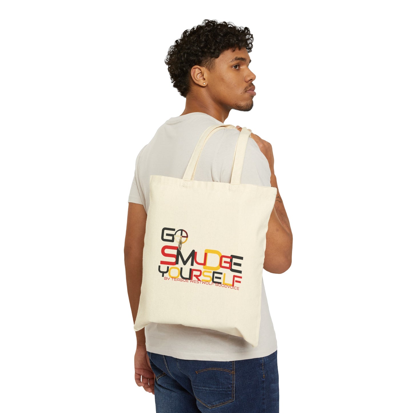 Go Smudge YourSelf - Cotton Canvas Tote Bag