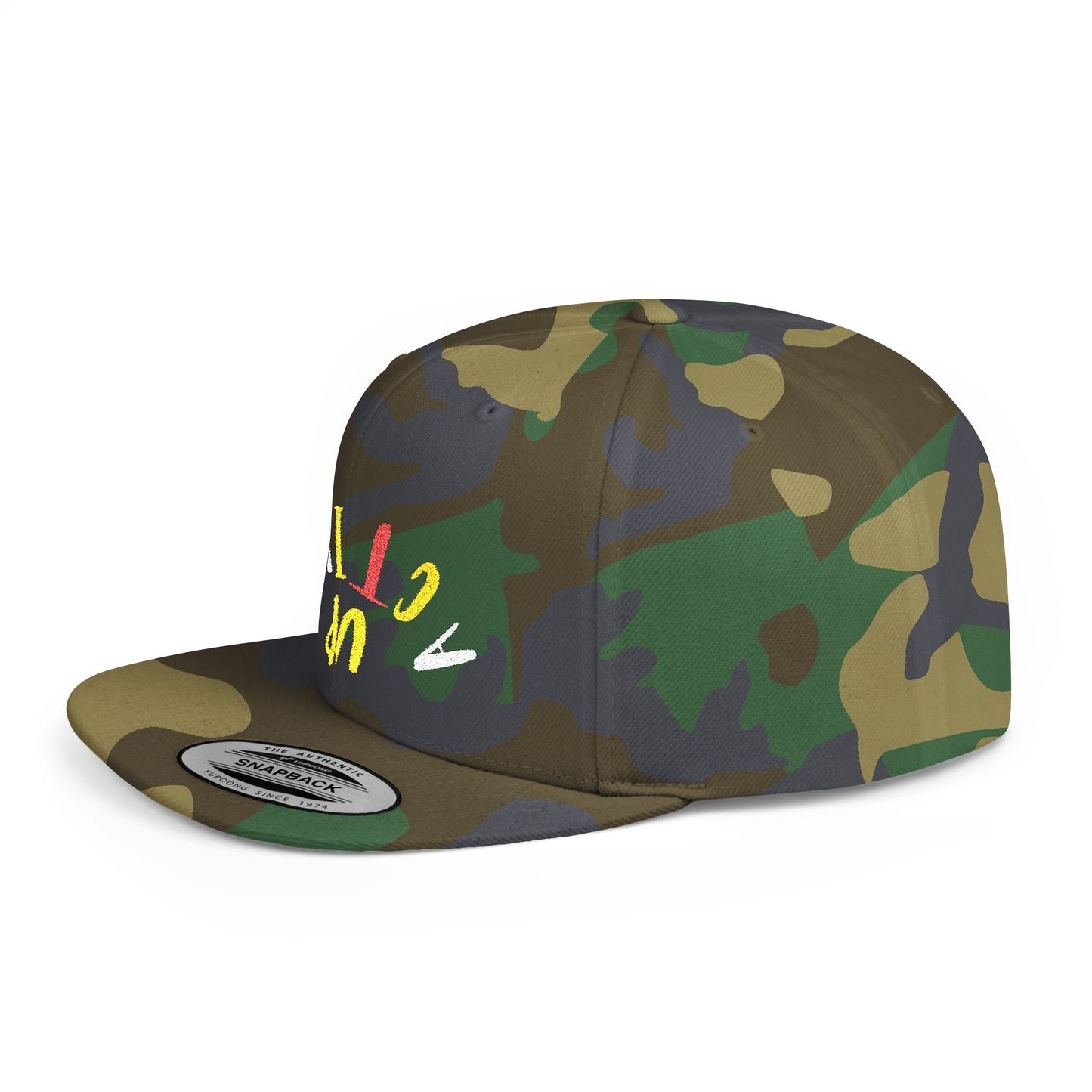 Acting Up Embrodered TGV - Flat Bill Snapback