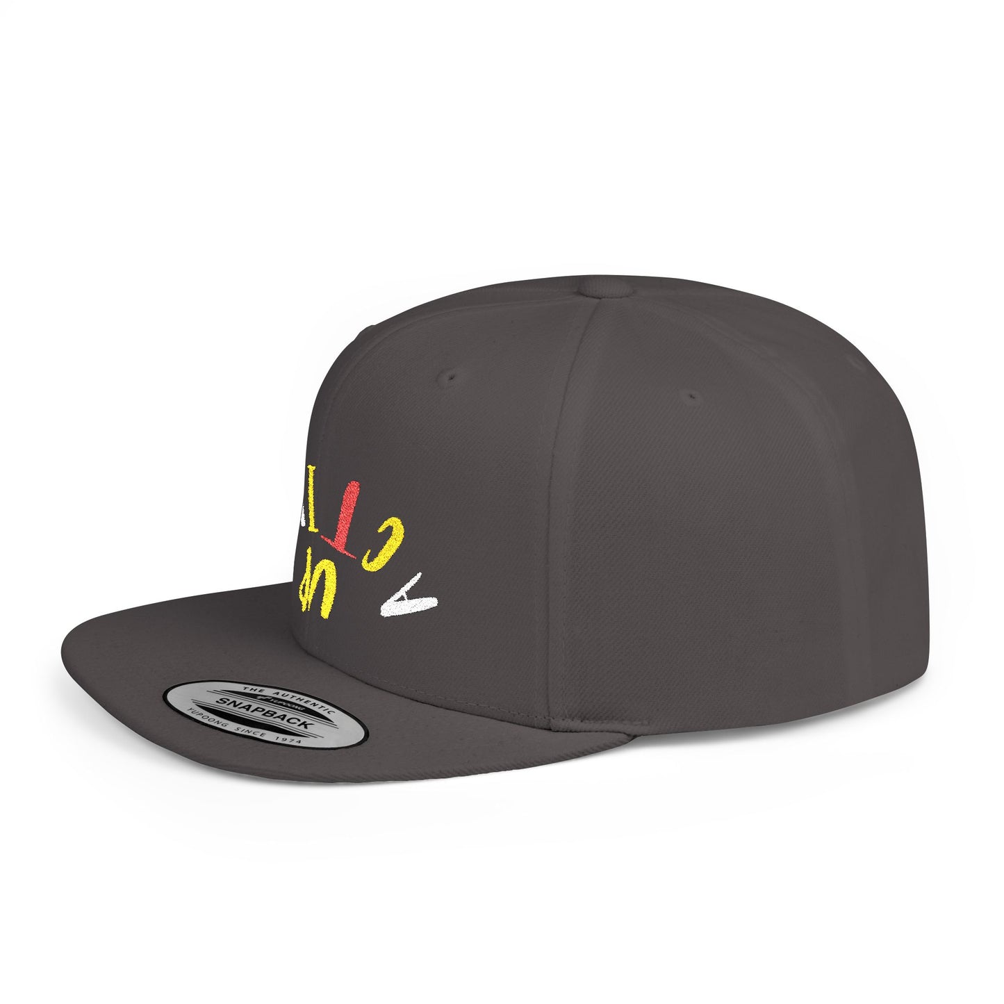 Acting Up Embrodered TGV - Flat Bill Snapback