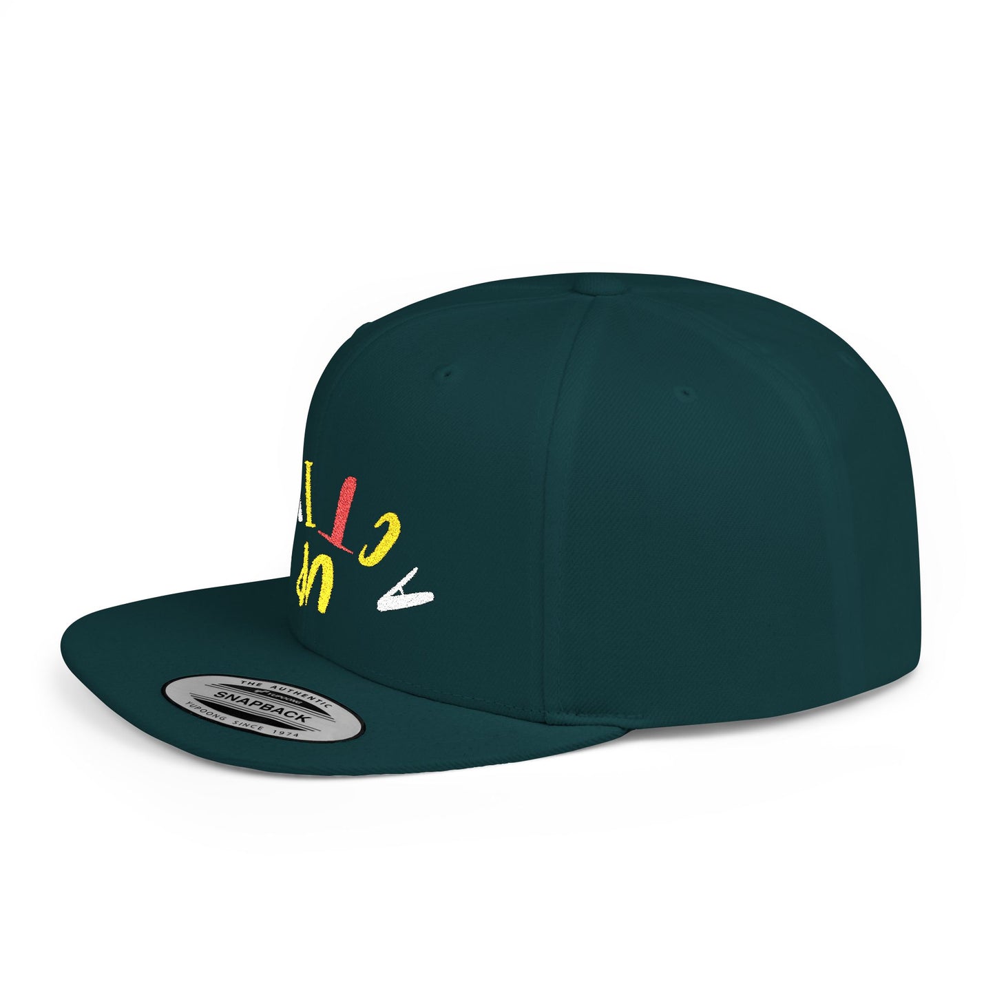 Acting Up Embrodered TGV - Flat Bill Snapback