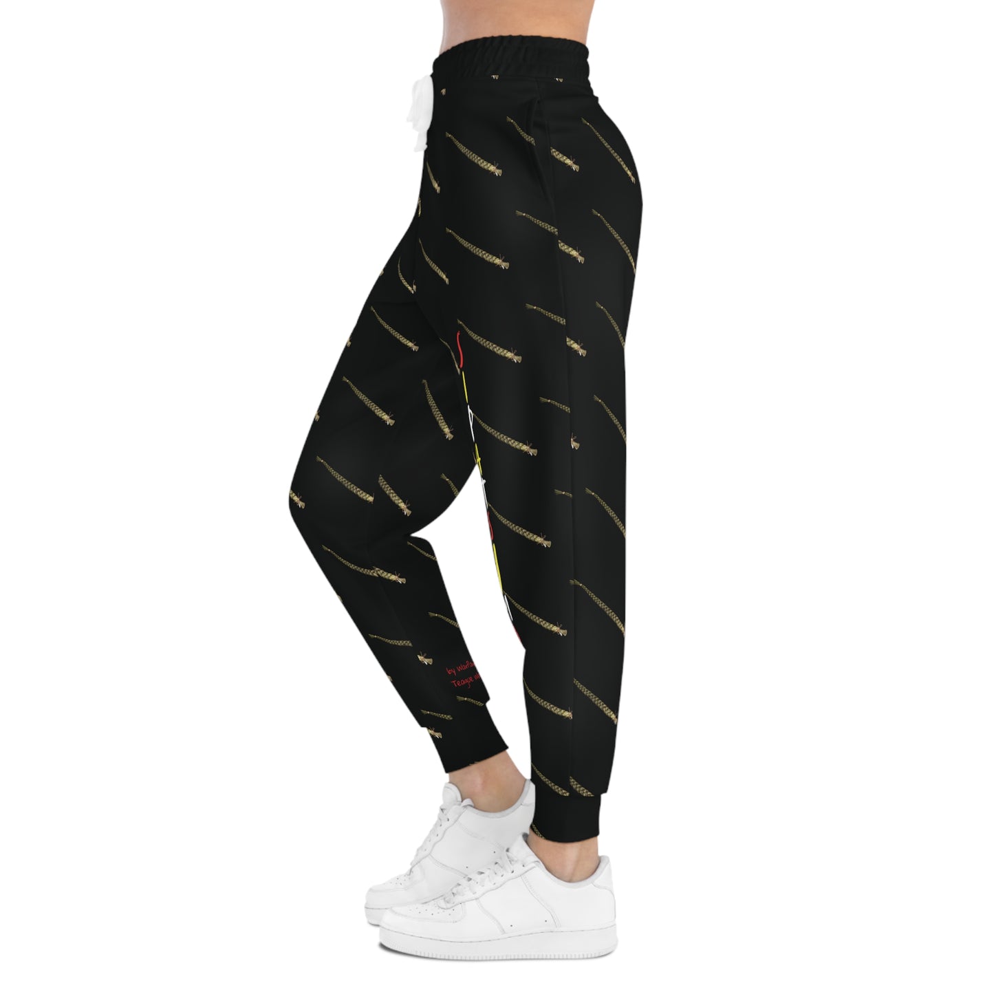 406WholeSale Joggers - Sipatsimo 'SweetGrass' Blackfoot Language by Teague WestWolf GoodVoice (Blackfeet)