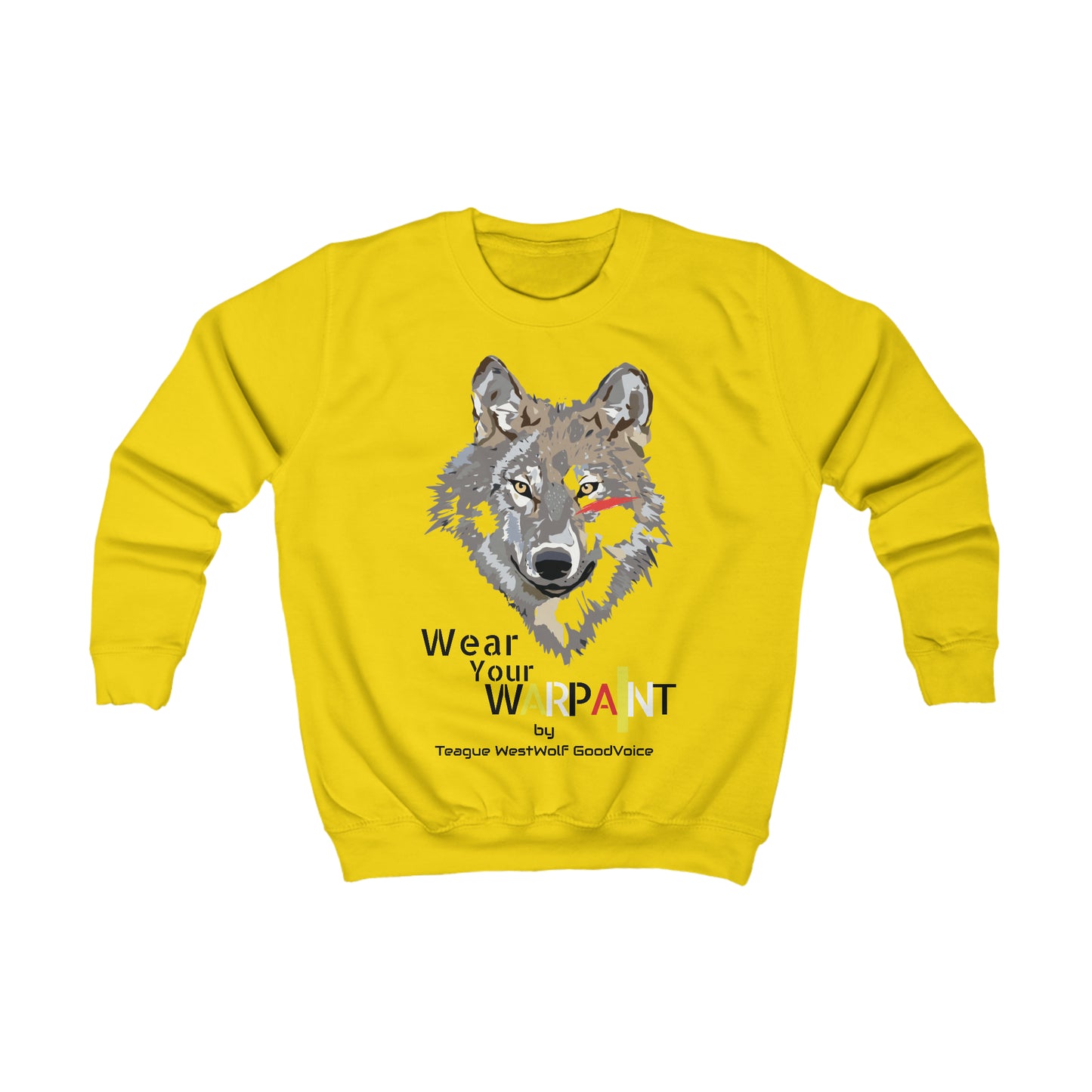 Wear Your WarPaint-Kids Sweatshirt