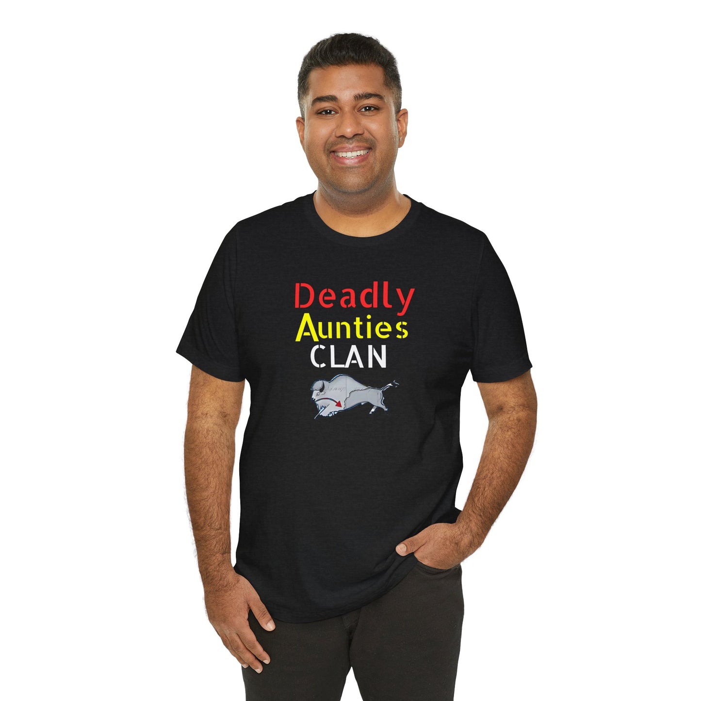 Deadly Aunties Clan by Teague WestWolf GoodVoice - Unisex Tee