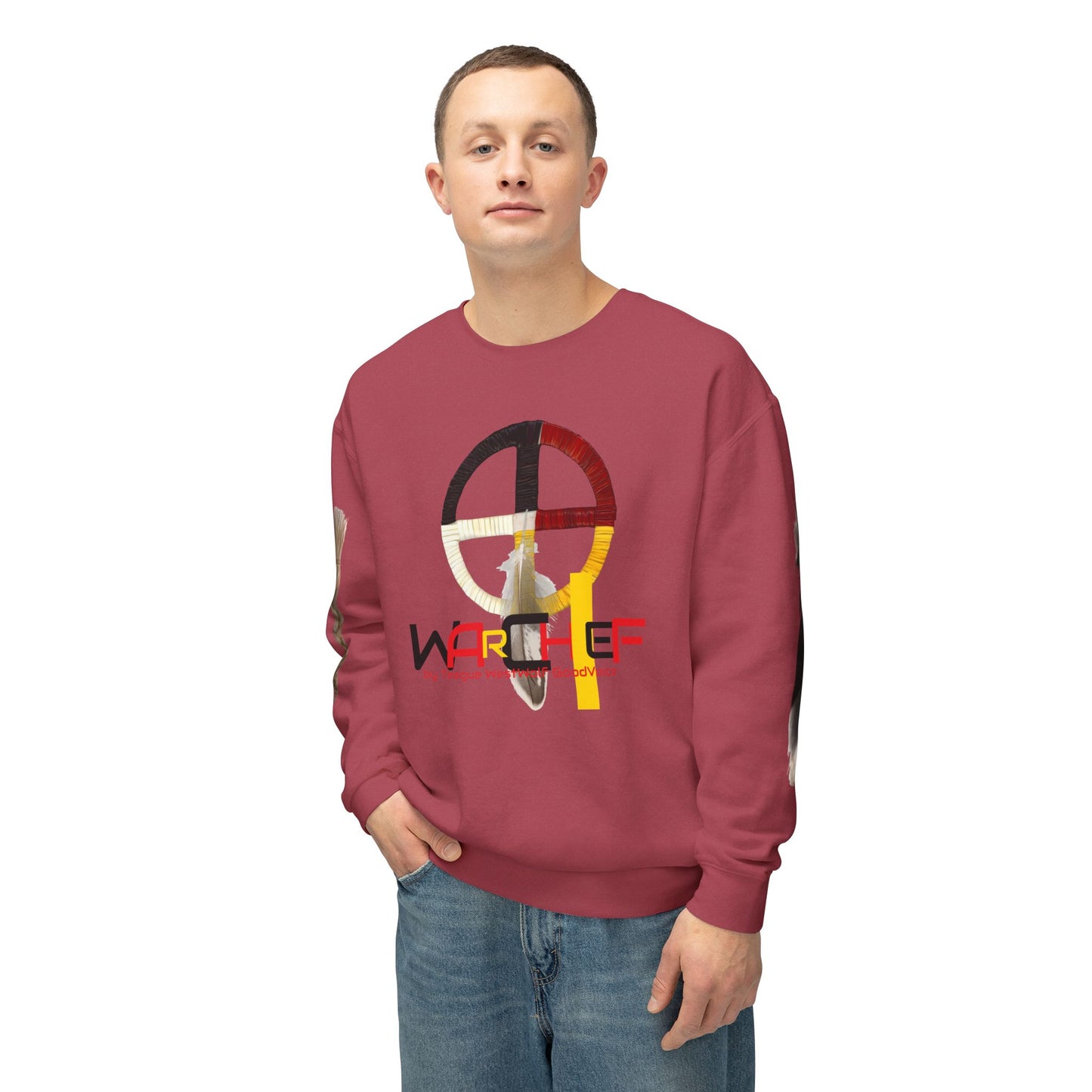 WarChief - Unisex Lightweight Crewneck Sweatshirt