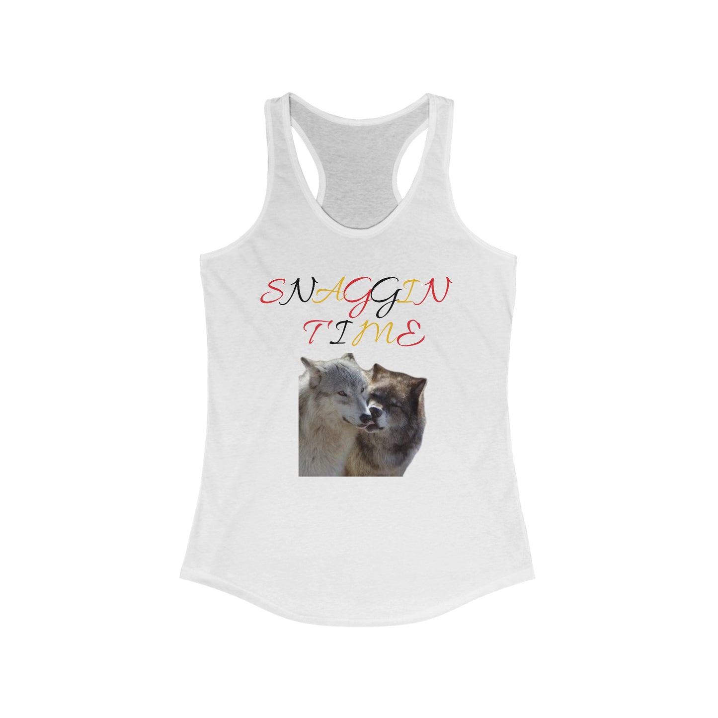 Snagging Time - Women's Ideal Racerback Tank