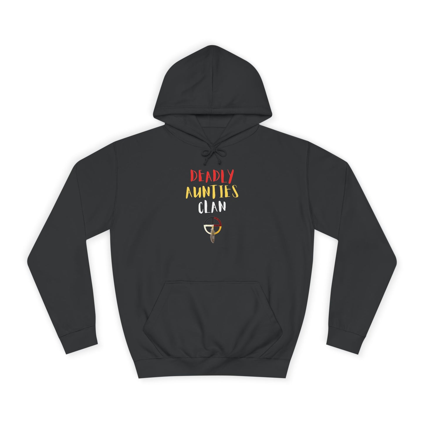 Deadly Aunties Clan - Unisex College Hoodie