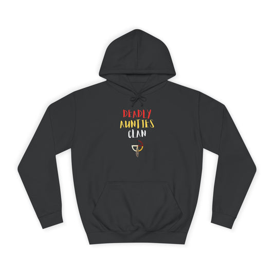 Deadly Aunties Clan - Unisex College Hoodie