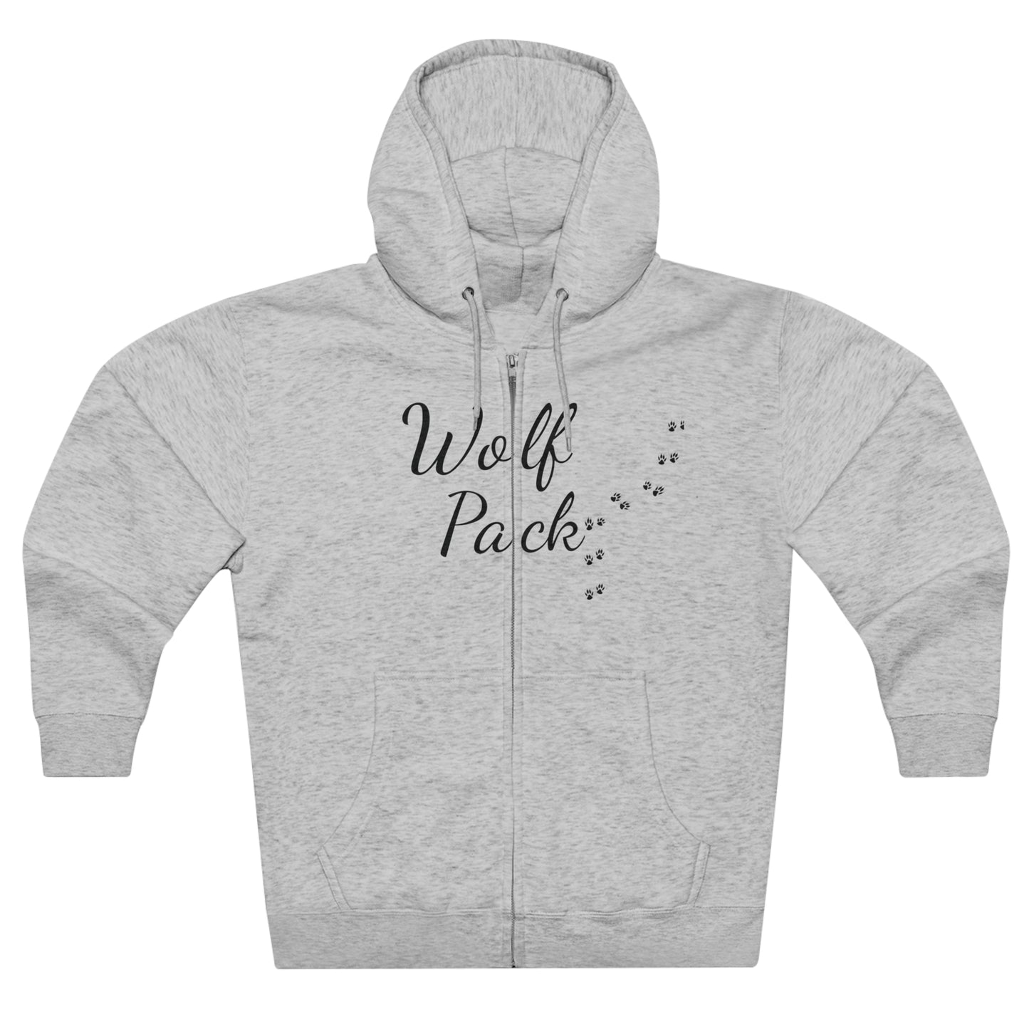 Wolf Pack by Teague WestWolf GoodVoice - Unisex Zip Hoodie