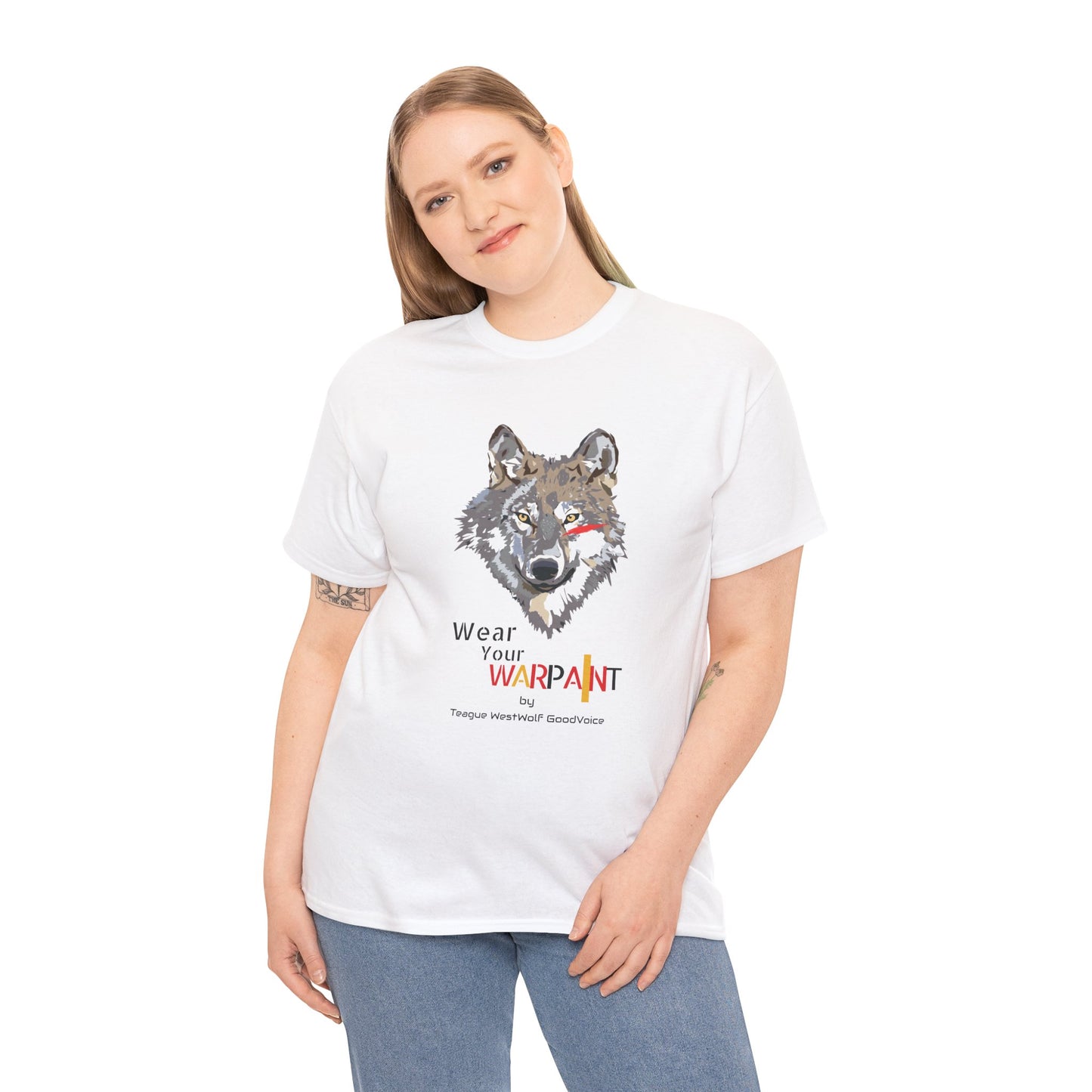 Wear Your WarPaint Wolf Tee