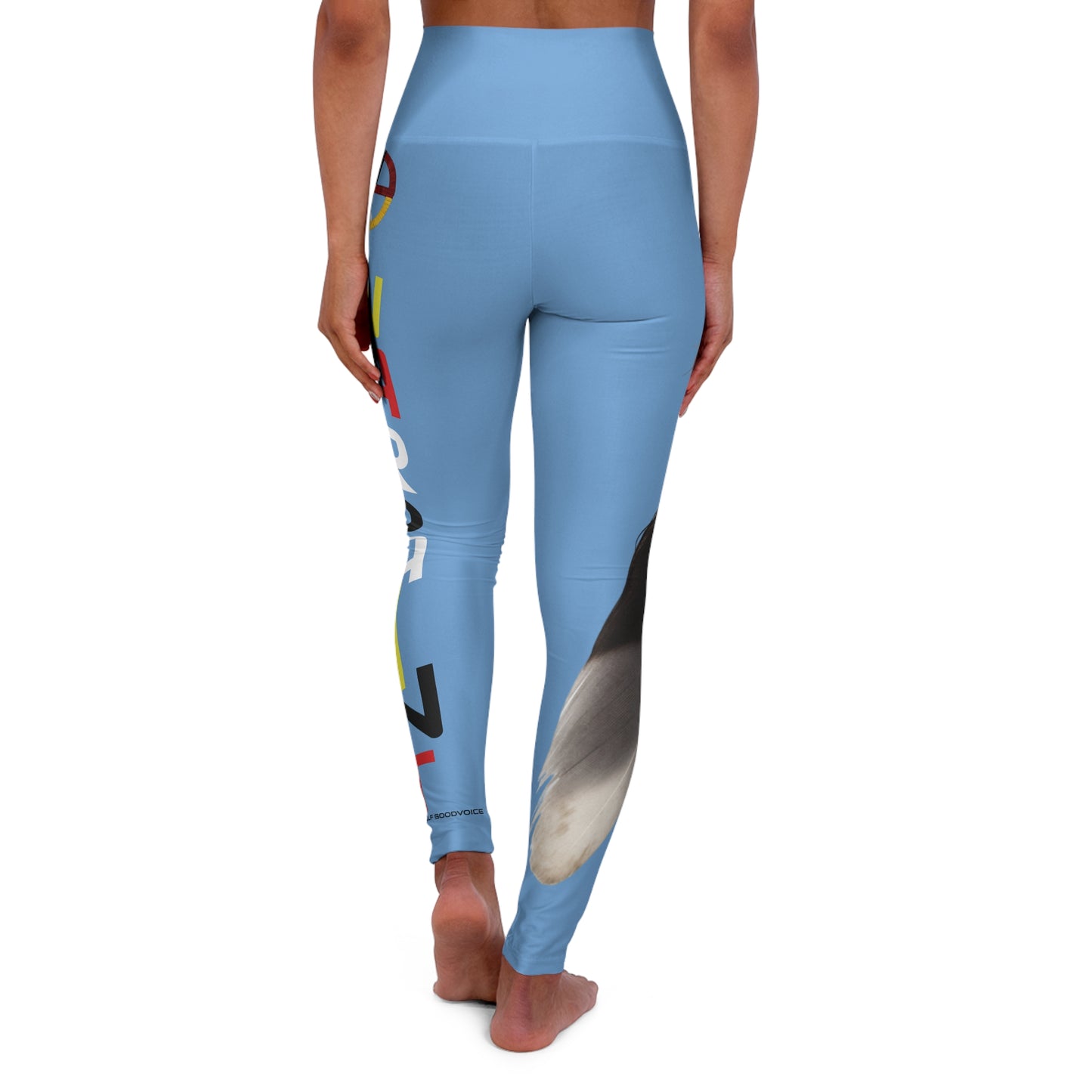 Eagle Feather WarPaint 4 Directions Colors Leggings
