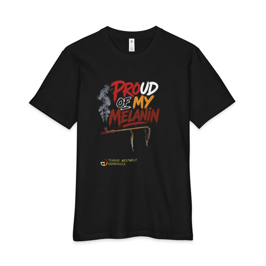 “Proud of my Melanin” Tee - Regular Fit 5051