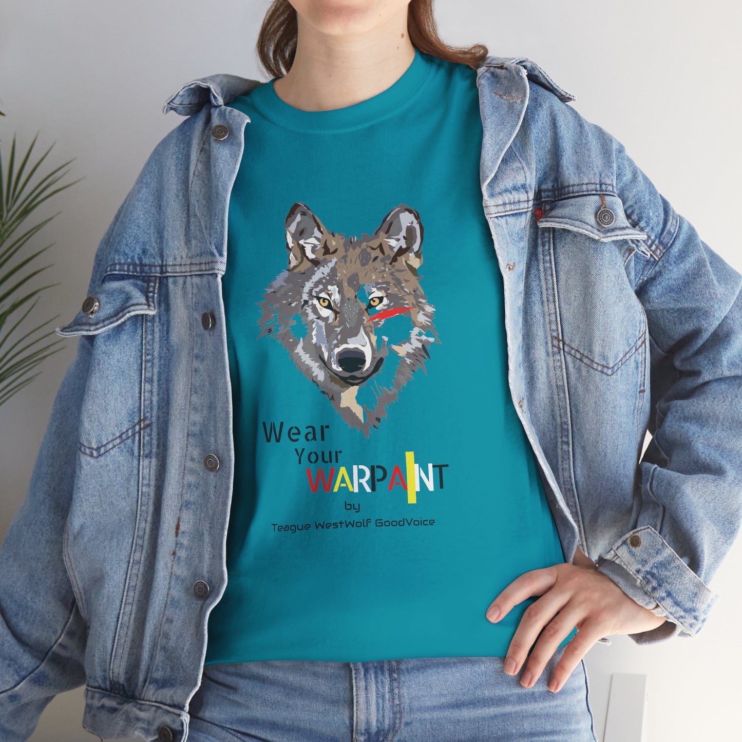 Wear Your WarPaint Wolf Tee