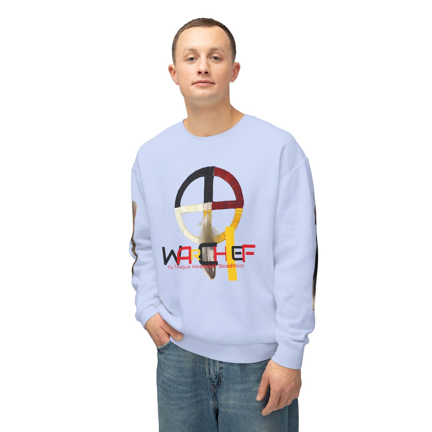 WarChief - Unisex Lightweight Crewneck Sweatshirt