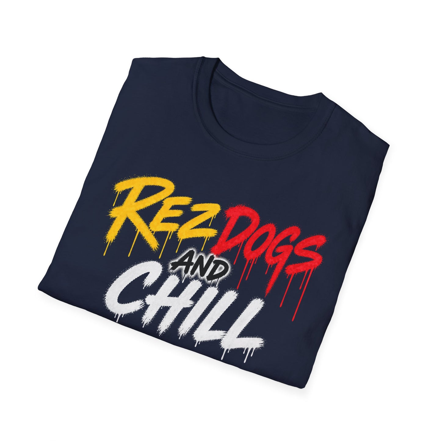 Rez Dogs and Chill by Teague WestWolf GoodVoice T-Shirt