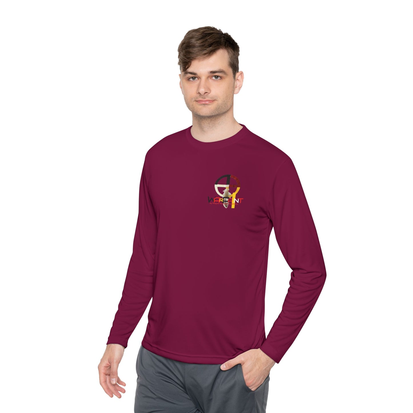 Summer WarPaint Logo W/WarPaint Alt Logo on Back - Unisex Lightweight Long Sleeve Tee