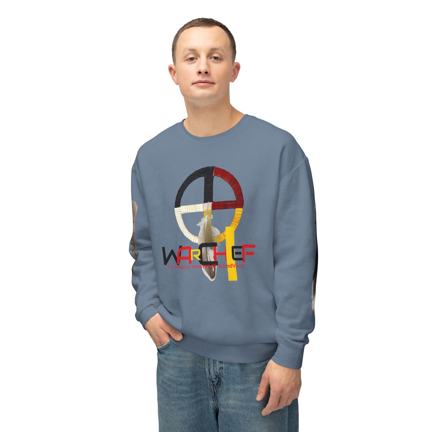 WarChief - Unisex Lightweight Crewneck Sweatshirt