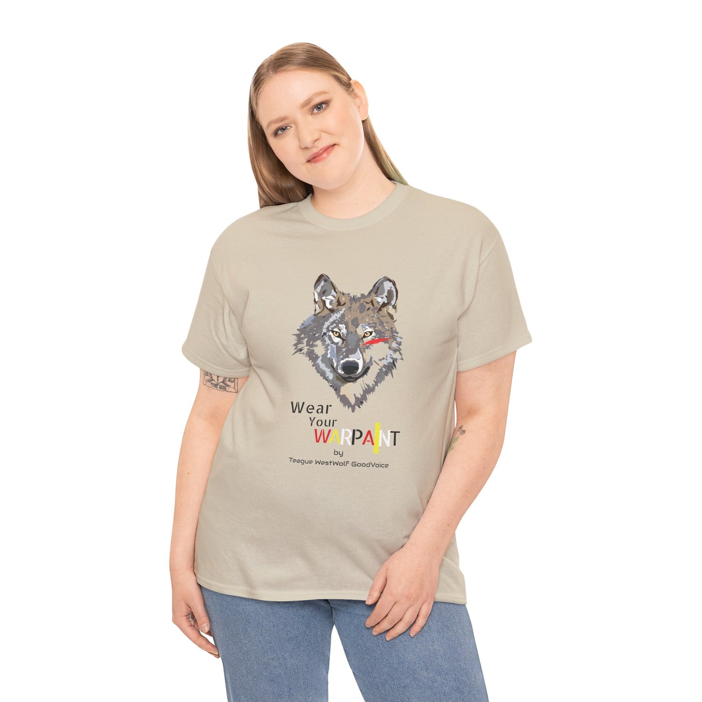Wear Your WarPaint Wolf Tee