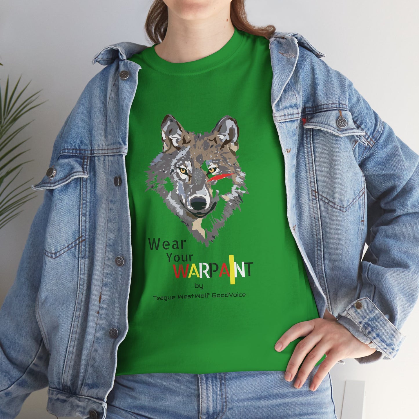 Wear Your WarPaint Wolf Tee