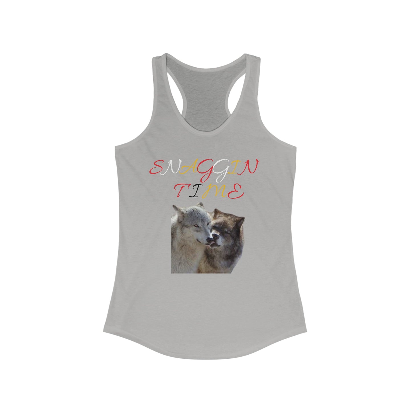 Snagging Time - Women's Ideal Racerback Tank