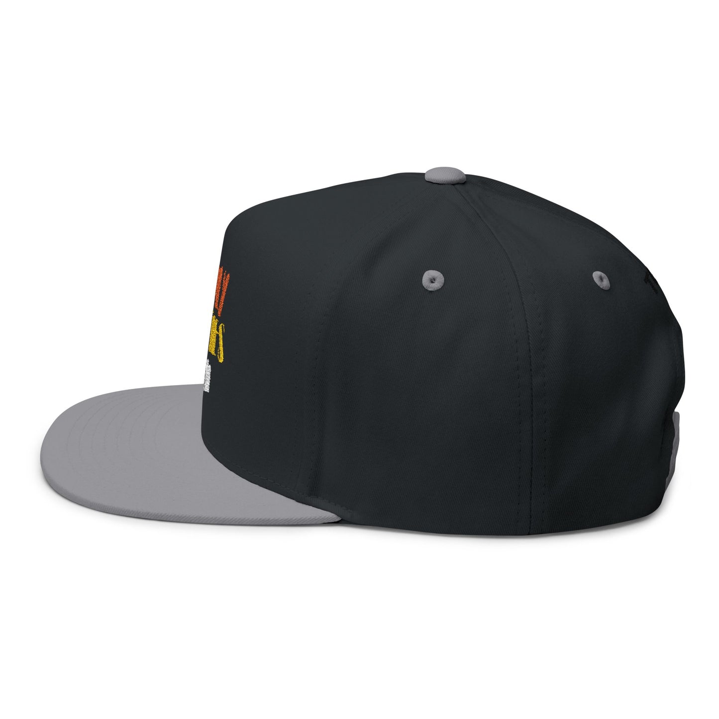 Flat Bill Cap — "Deadly Aunties Clan" Embroidered Snapback Hat