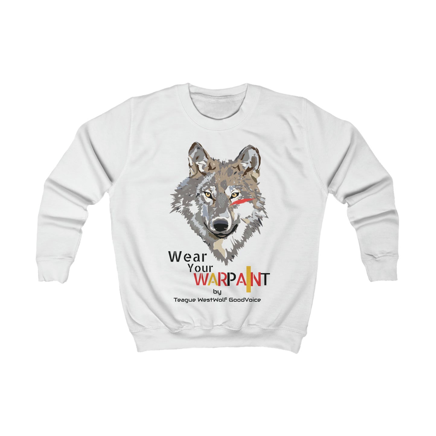 Wear Your WarPaint-Kids Sweatshirt