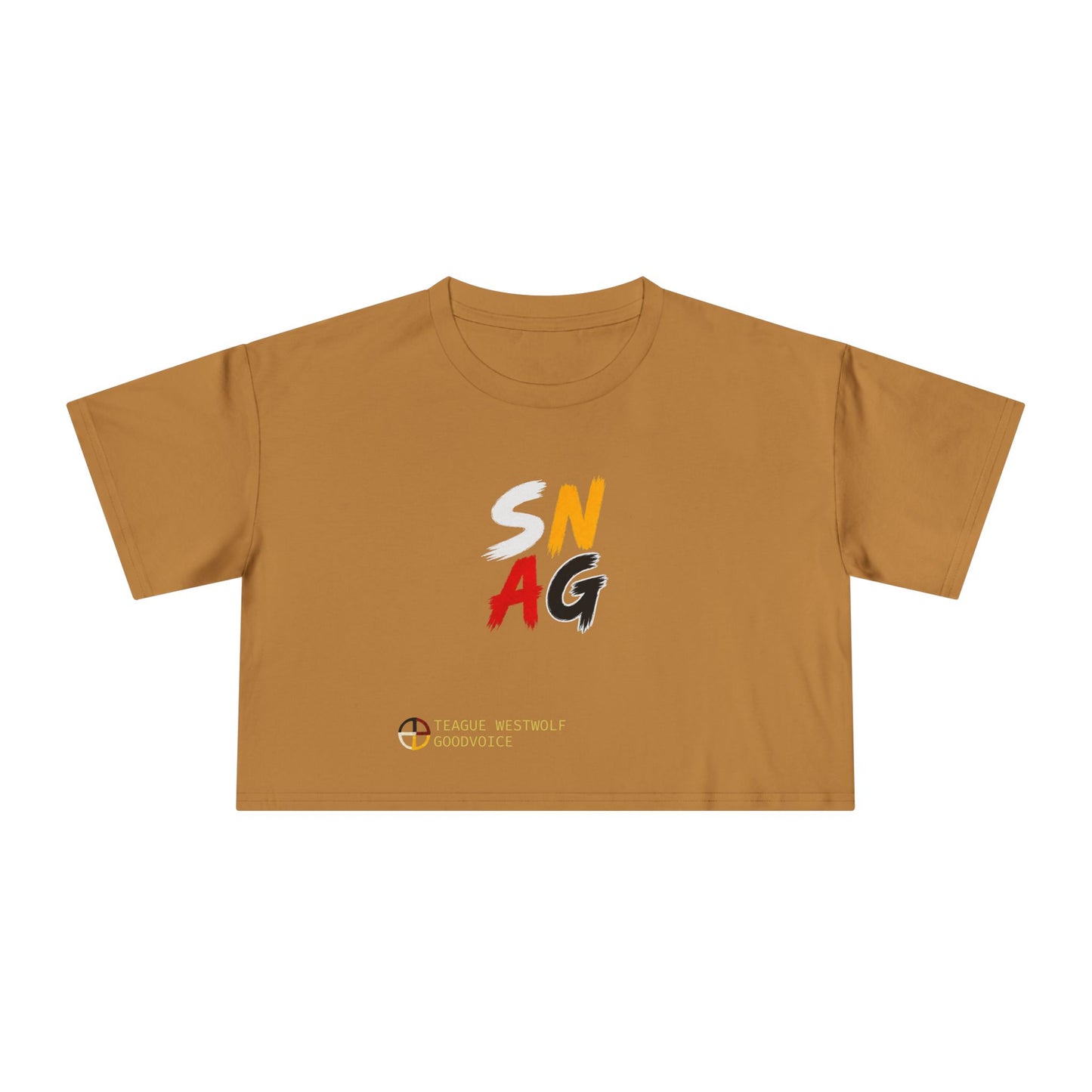 SNAG Graphic Crop Tee — Women's Urban Streetwear Top